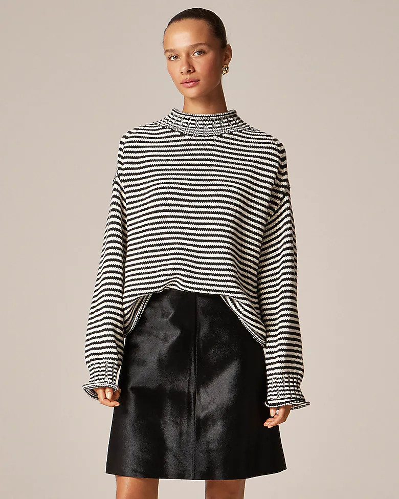 2025 Rollneck™ sweater in stripe | J. Crew US