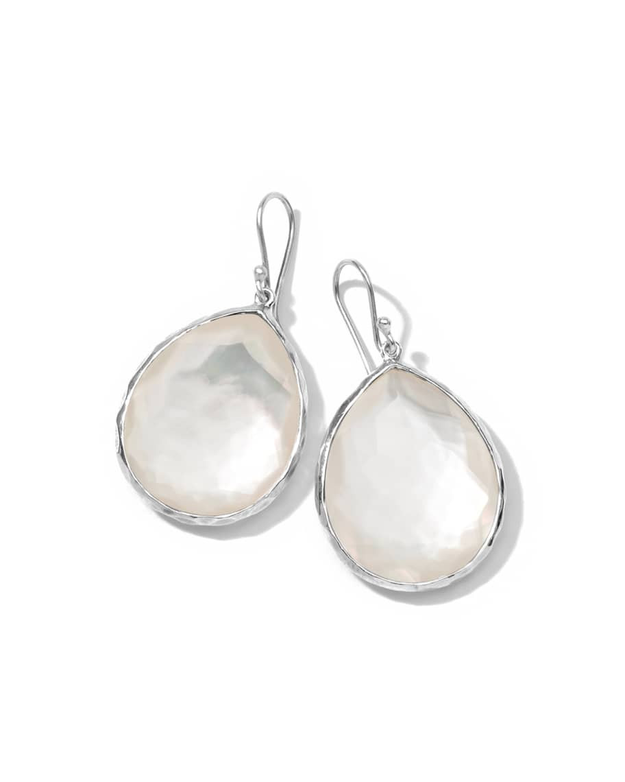 Ippolita Mother-of-Pearl Teardrop Earrings, Large | Neiman Marcus