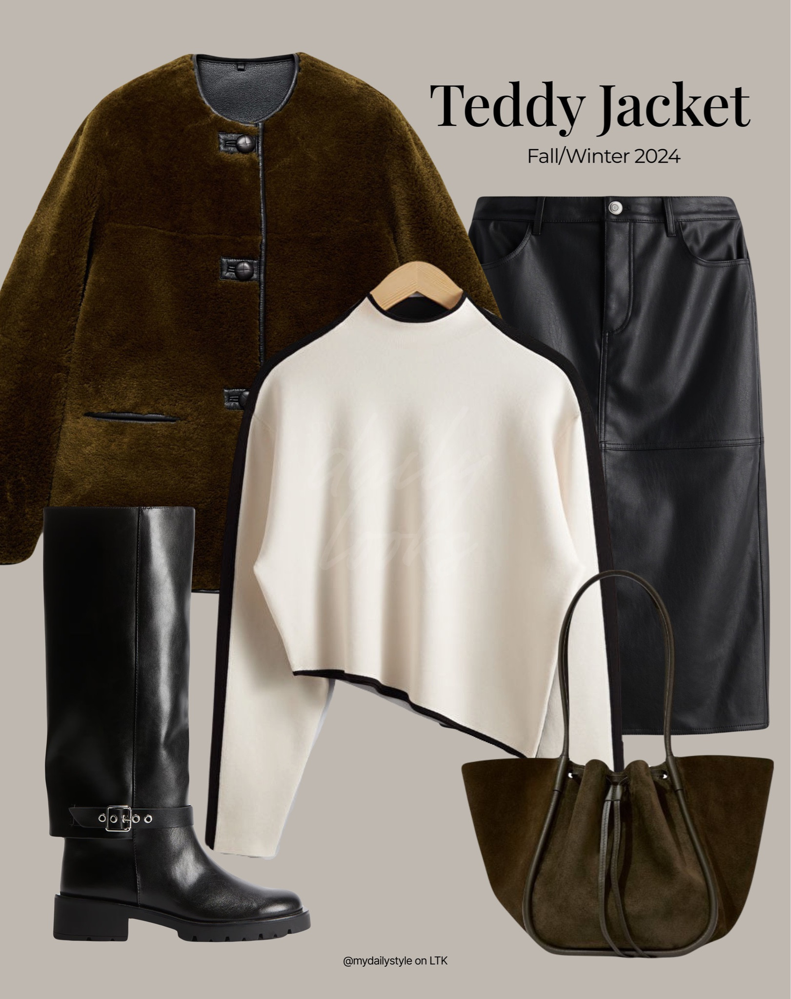 Styling cute & cozy teddy jacket 🧸 Check out more styling ideas in my profile. 

Tags: teddy jacket, teddy coat, fluffy coat, fur-effect coat, chaqueta de borreguito, fall style, pre-fall, autumn style, fall outfit, autumn outfit, fall fashion, autumn fashion, easy styling, simple everyday look, chic & basic outfit, Parisian look, casual outfit, capsule wardrobe, office look, brunch style, high street.

#LTKstyletip #LTKautumn #LTKworkwear