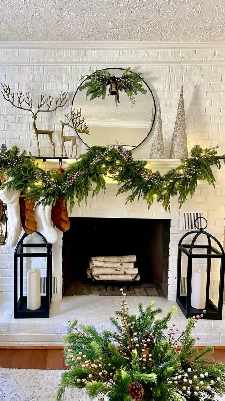 Mirror Garland DIY!

Super easy, simple and affordable Christmas decor hack!
.
.
.
#christmasdiy
#Christmasdecor #homehack #easydiy ##christmashome #homedecor #homedesignideas #tipsandtricks #christmasgarland #helpfultips #christmastime #holidayseason #holidaydecor #holidayseason #diyxmas #diyprojects #aesthetic
#interiorinspo christmas mirror decoration, christmas mirror garland, christmas garland on round mirror