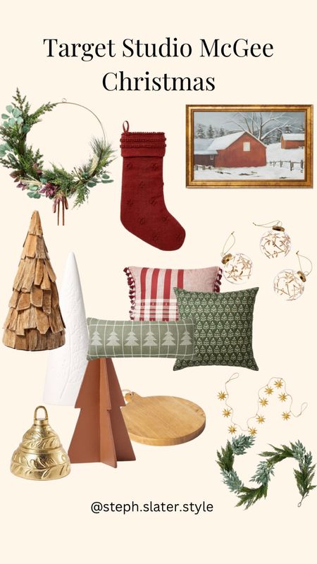 Target studio McGee Christmas decor. Wreaths. Picture. Pillows. Garland. Ornaments. Stocking. Holiday. Christmas decorations 

Follow my shop @steph.slater.style on the @shop.LTK app to shop this post and get my exclusive app-only content!

#liketkit 
@shop.ltk
https://liketk.it/3S0Wu 

Follow my shop @steph.slater.style on the @shop.LTK app to shop this post and get my exclusive app-only content!

#liketkit #LTKHoliday #LTKunder100 #LTKSeasonal #LTKSeasonal #LTKHoliday #LTKstyletip
@shop.ltk
https://liketk.it/3S5lq

#LTKHoliday #LTKhome #LTKSeasonal