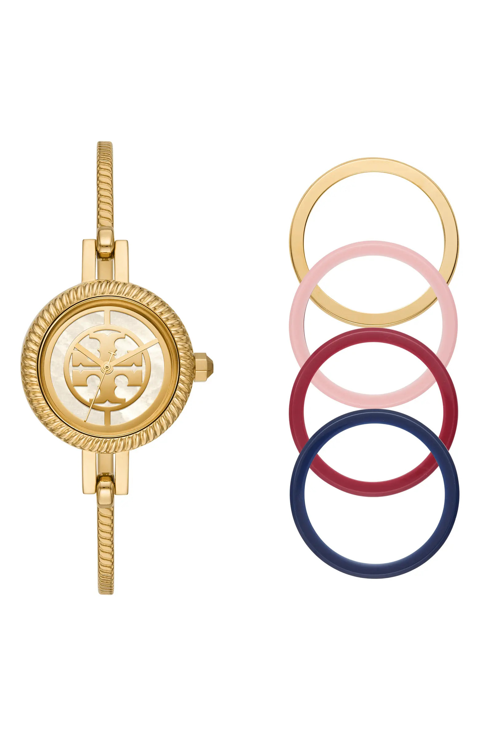 Tory Burch The Reva Bangle Watch Set, 29mm | Nordstrom | Nordstrom