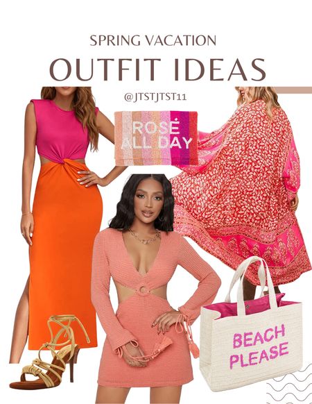 Amazon spring summer beach vacation ideas 

Chiffon cover up, twist cut out dress, clutch, beach bag, lace up heeled sandals


#LTKSeasonal #LTKshoecrush #LTKstyletip #LTKitbag #LTKfindsunder50 #LTKfindsunder100 #LTKsalealert #LTKover40 #LTKmidsize #LTKtravel #LTKswim #LTKU #LTKplussize