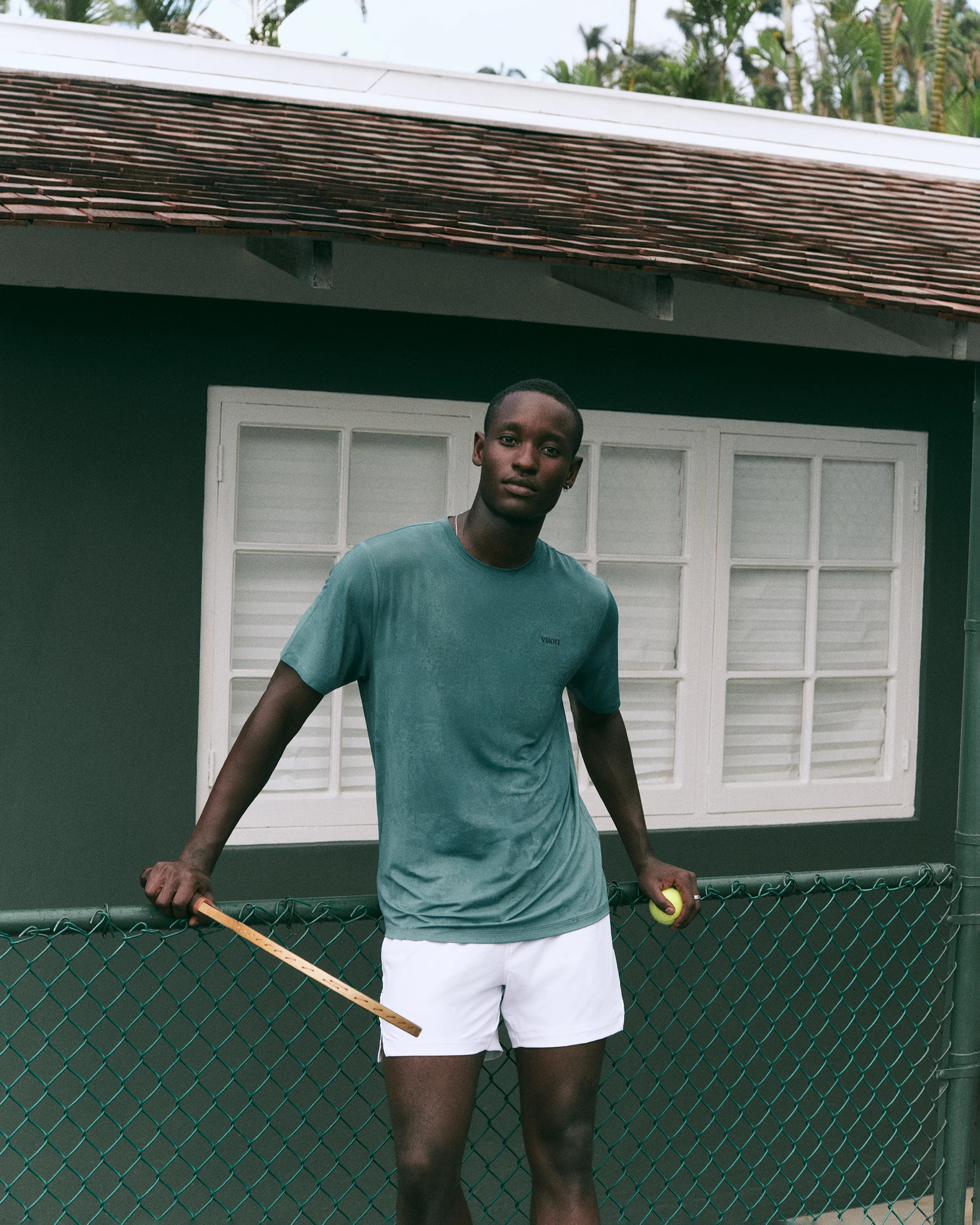 Short Sleeve Viewpoint Performance Tee 2.0 \u2013 Dark Cyan \u2013 Vuori | Vuori Clothing (US & Canada)
