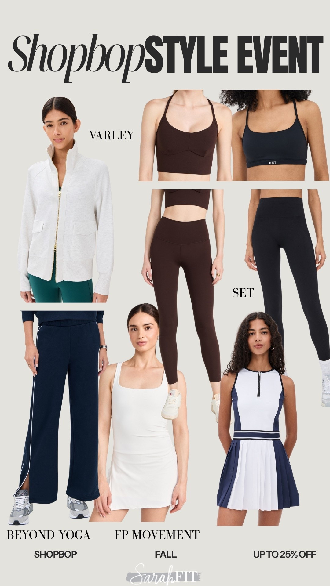 Shopbop style event athleisure picks for moms! 

#LTKSaleAlert #LTKOver40 #LTKActive