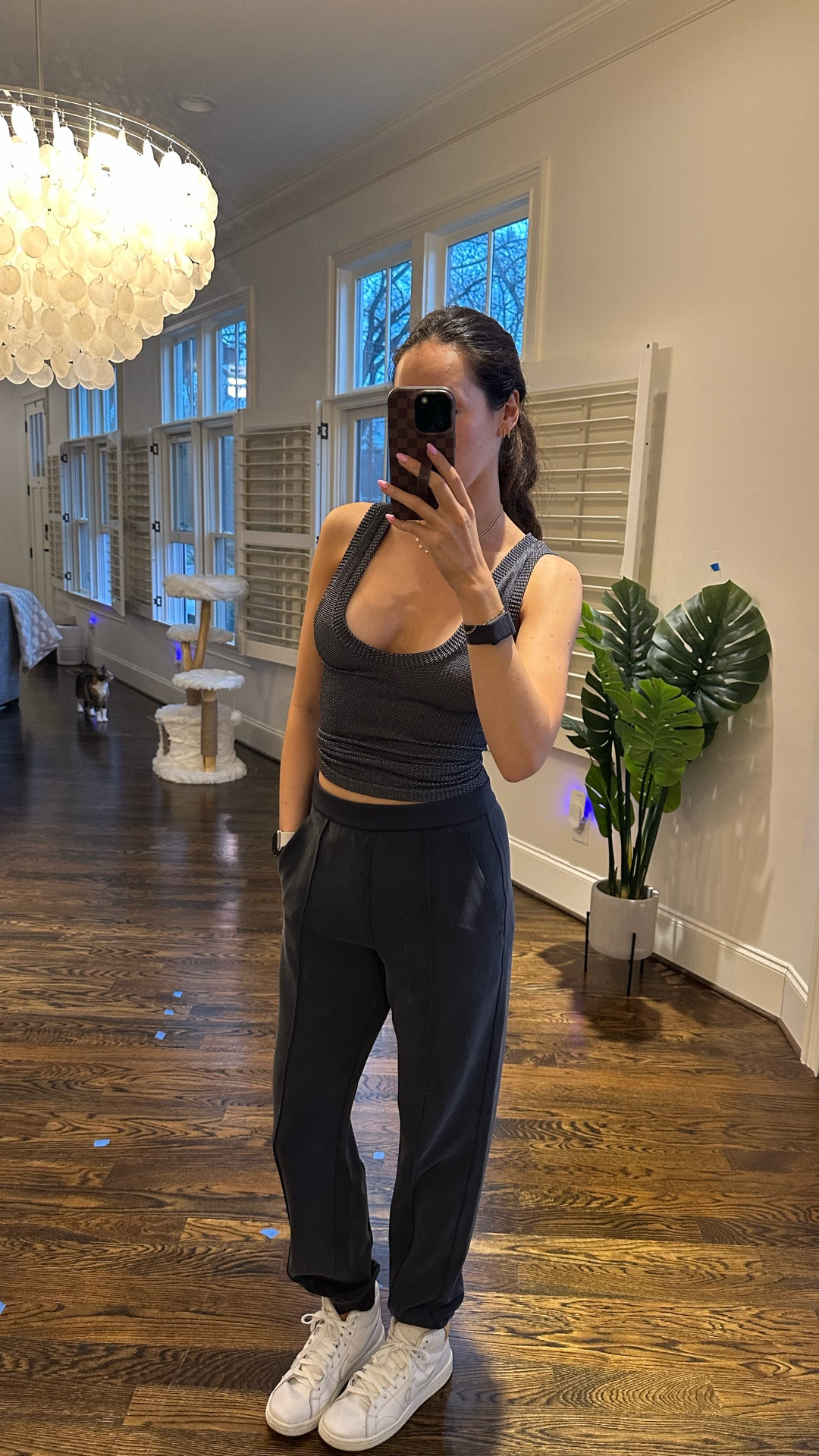 WFH fits
Easy, comfy looks

Free People Movement tank (size M/L)
Lululemon Softstream joggers (size S for me)

#LTKootd