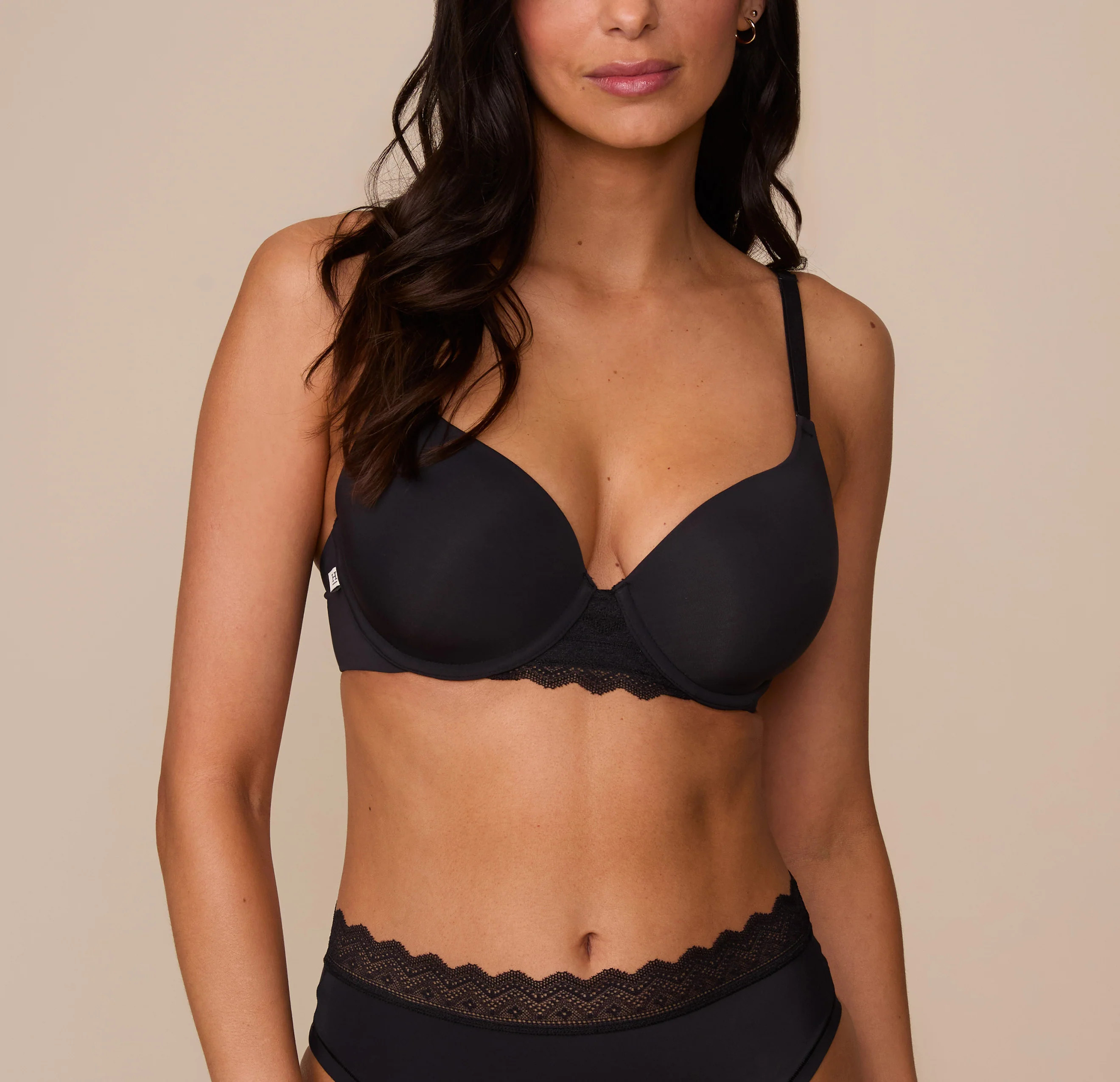 Shop Everyday Lightly-Lined Bras - The Base Lace T-Shirt Bra | Harper Wilde | Harper Wilde
