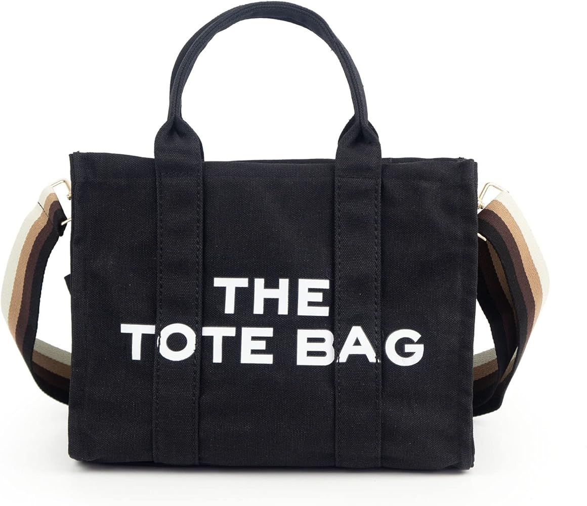 Tote Bag for Women, Canvas Tote Bag, Travel Tote Bag, Women Shoulder Bag, Crossbody Bag, Women Handb | Amazon (US)
