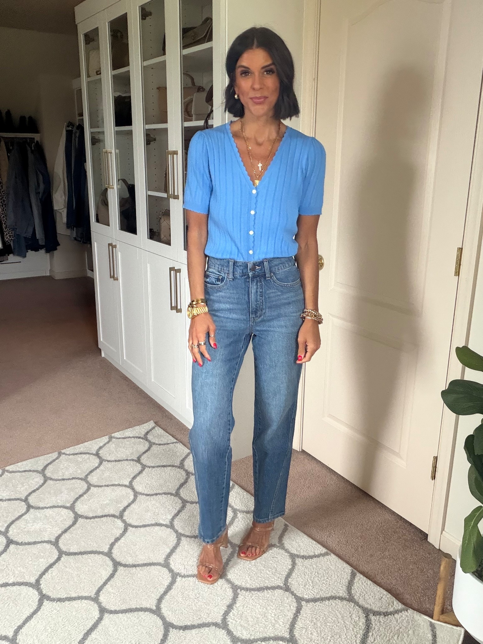 New Walmart finds! I’m in size xs in sweater, size 0 in jeans 

#LTKootd #LTKmomlife #LTKSeasonal