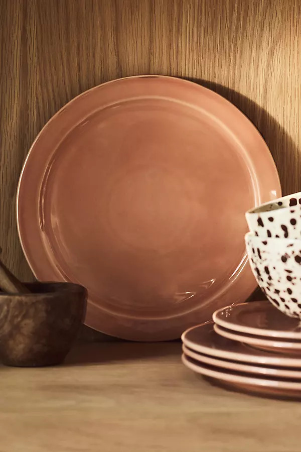 Reeves Portuguese Stoneware Dinner Plates, Set of 4 | Anthropologie (US)