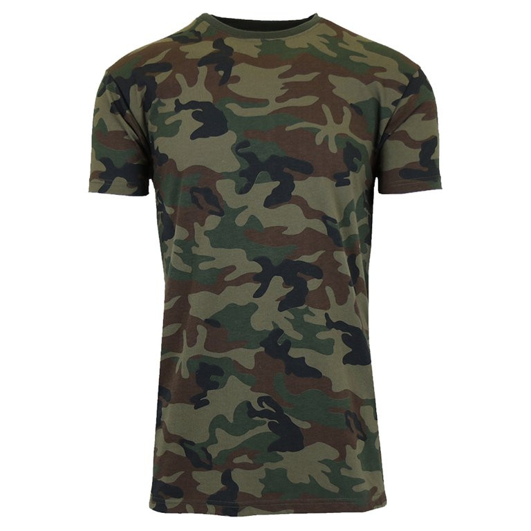 GBH Men's Short Sleeve Crew Neck Camo Printed Tee (S-2XL) | Walmart (US)