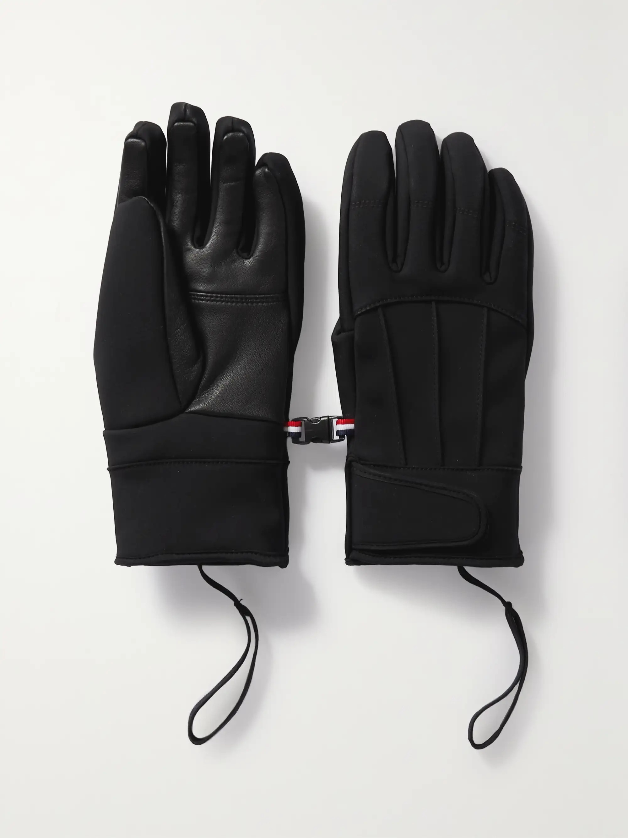 Glacier softshell and leather ski gloves | NET-A-PORTER (US)