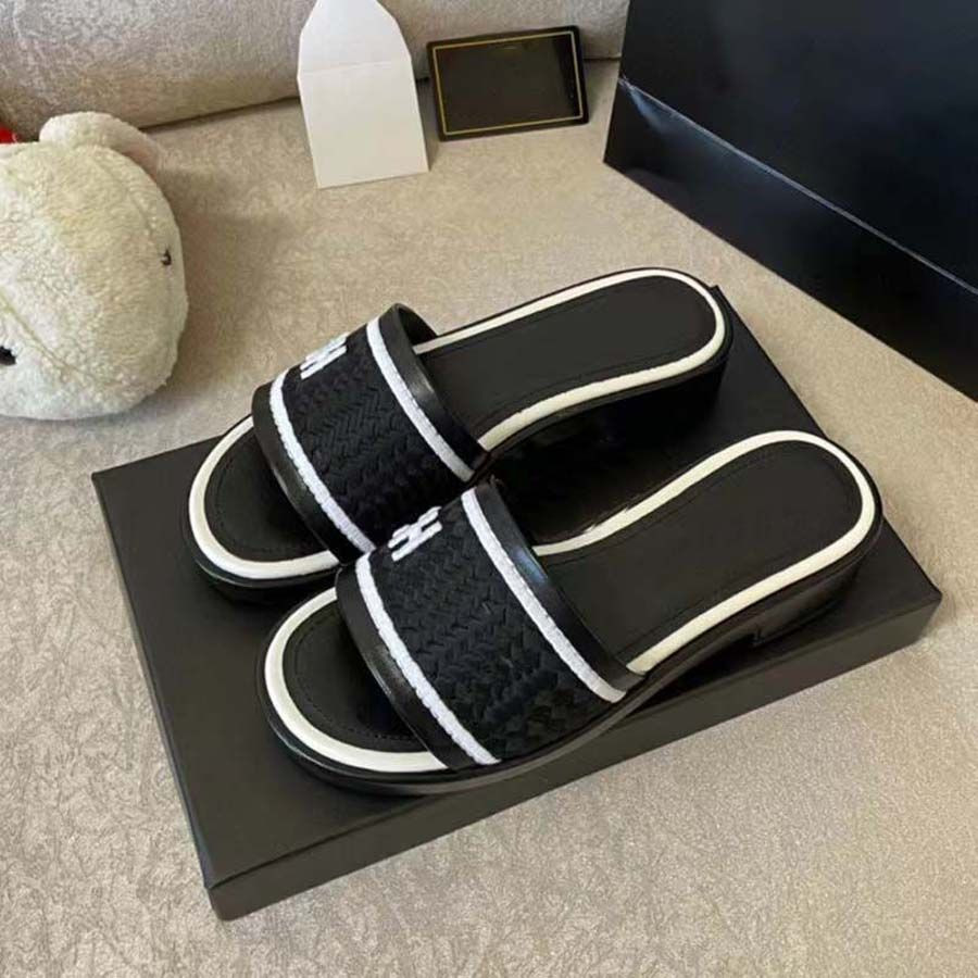 Luxury Womens Black Platform Slides With Heatshoes And Gear Bottoms   Fashionable Classic Pink Fl... | DHGate