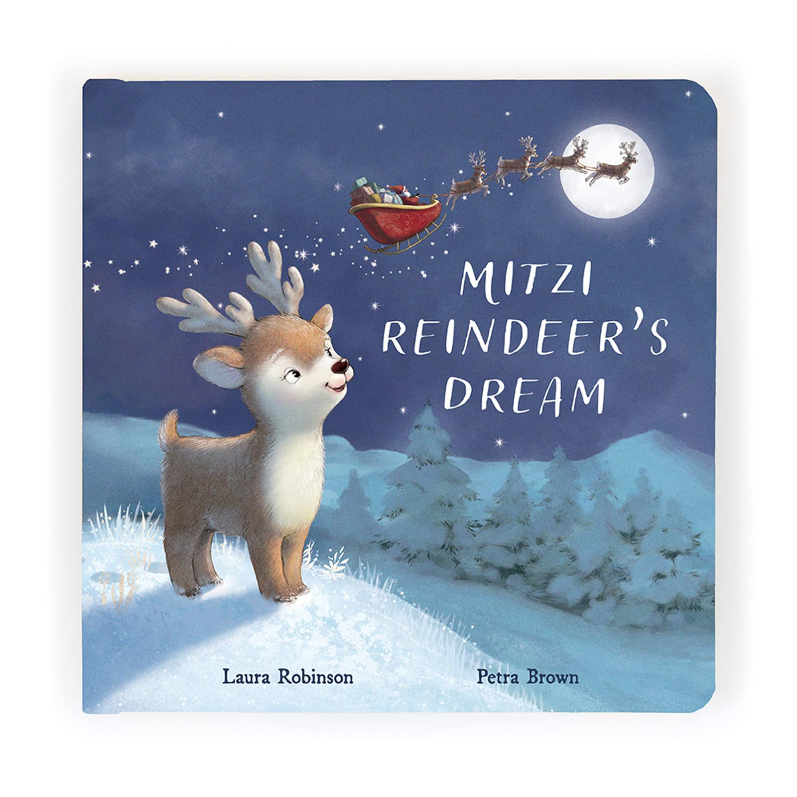 Jellycat Mitzi Reindeer’s Dream: A Baby Board Book Children's Book - Baby Gift | Amazon (US)