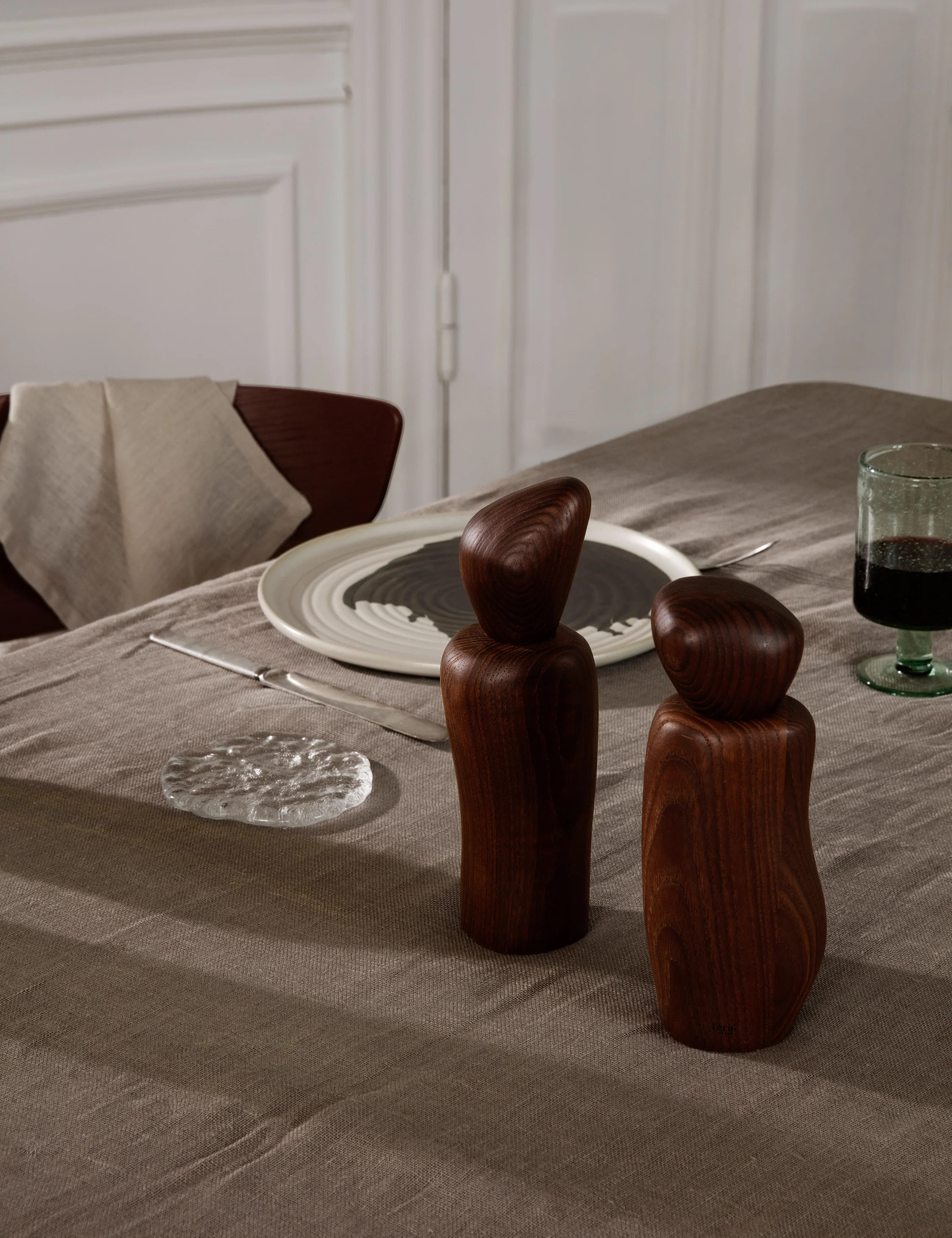 Pebble and Cairn Salt and Pepper Grinder by Ferm Living | Lulu and Georgia 