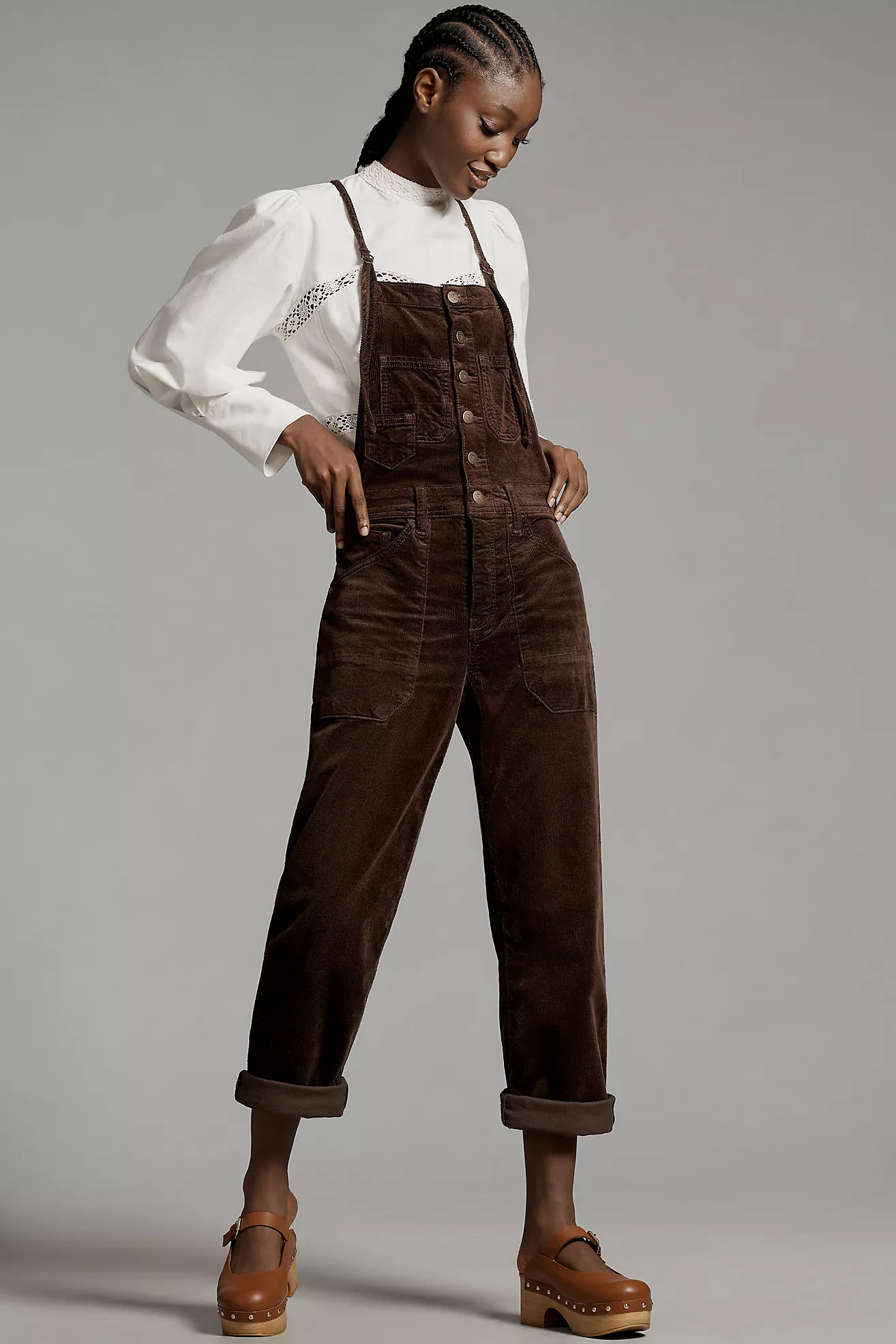 Pilcro Painters Corduroy Overalls | Anthropologie (US)