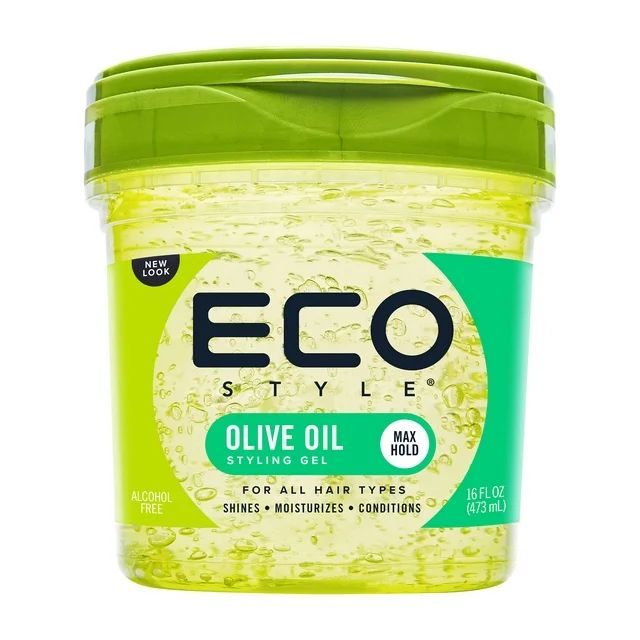 Eco Styler Olive Oil Hair Styling Gel, 16 oz, Moisturizing, Unisex - Walmart.com | Walmart (US)
