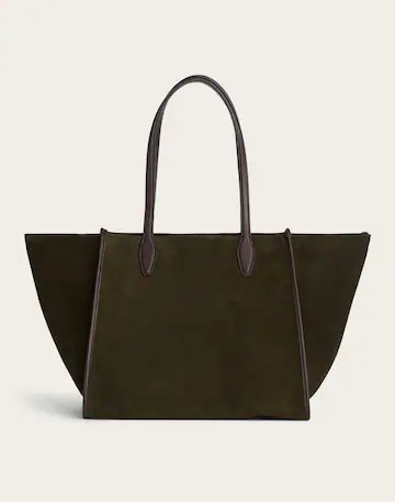 The Lexington Tote in Suede | Madewell