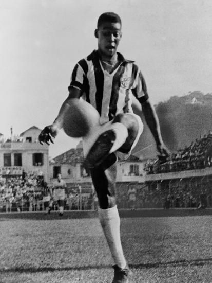 'Pele, the Brazilian Soccer Champion in 1965' Photo  | Art.com | Art.com