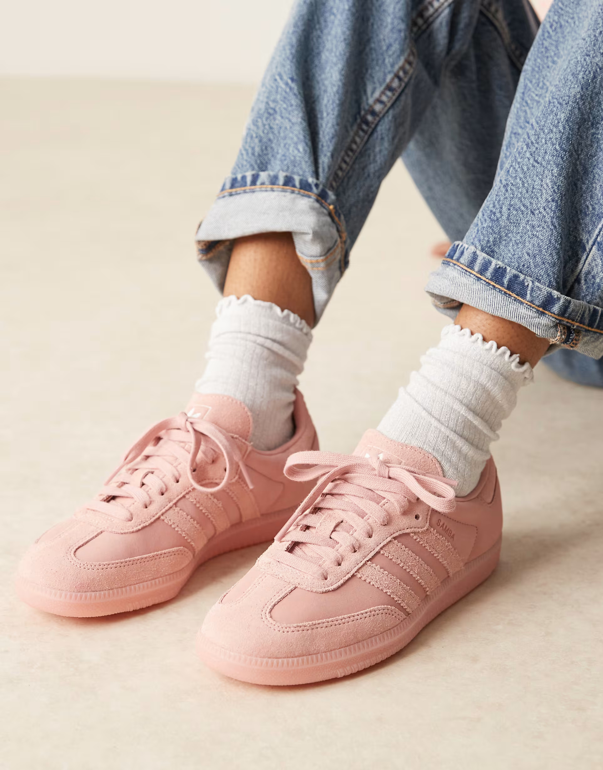 adidas Originals samba sneakers in pink | ASOS | ASOS (Global)