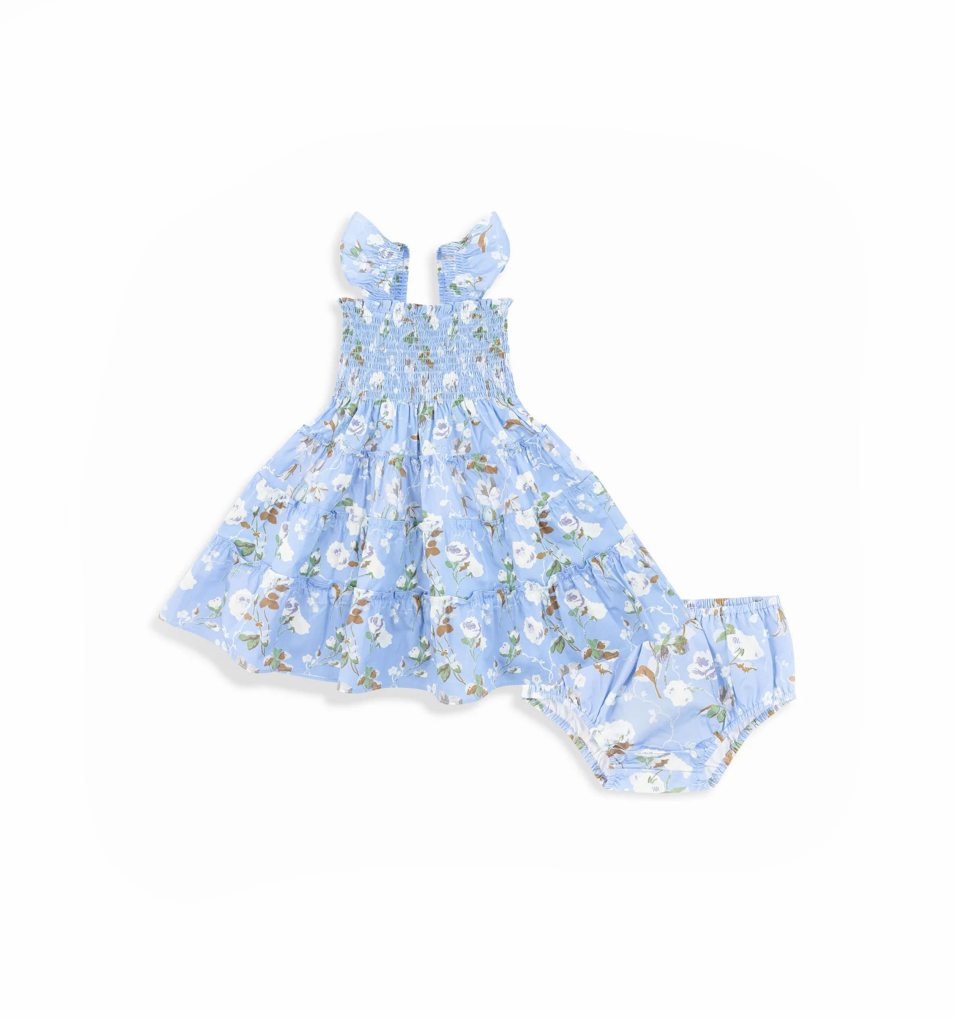 The Baby Ellie Nap Dress - Sky Bluebonnet | Hill House Home US