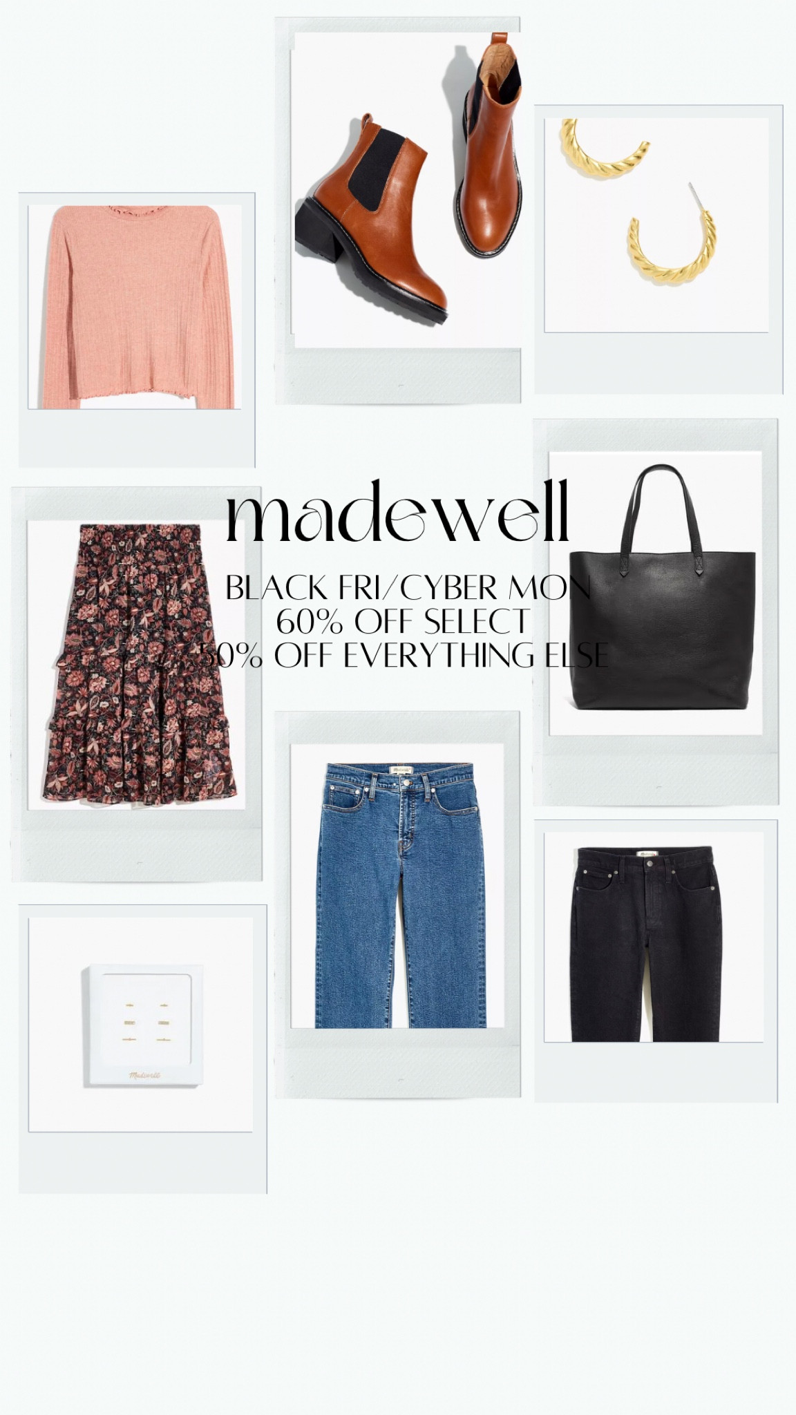 Madewell cyber Monday/ Black Friday sales  

#LTKGiftGuide #LTKHoliday #LTKCyberweek