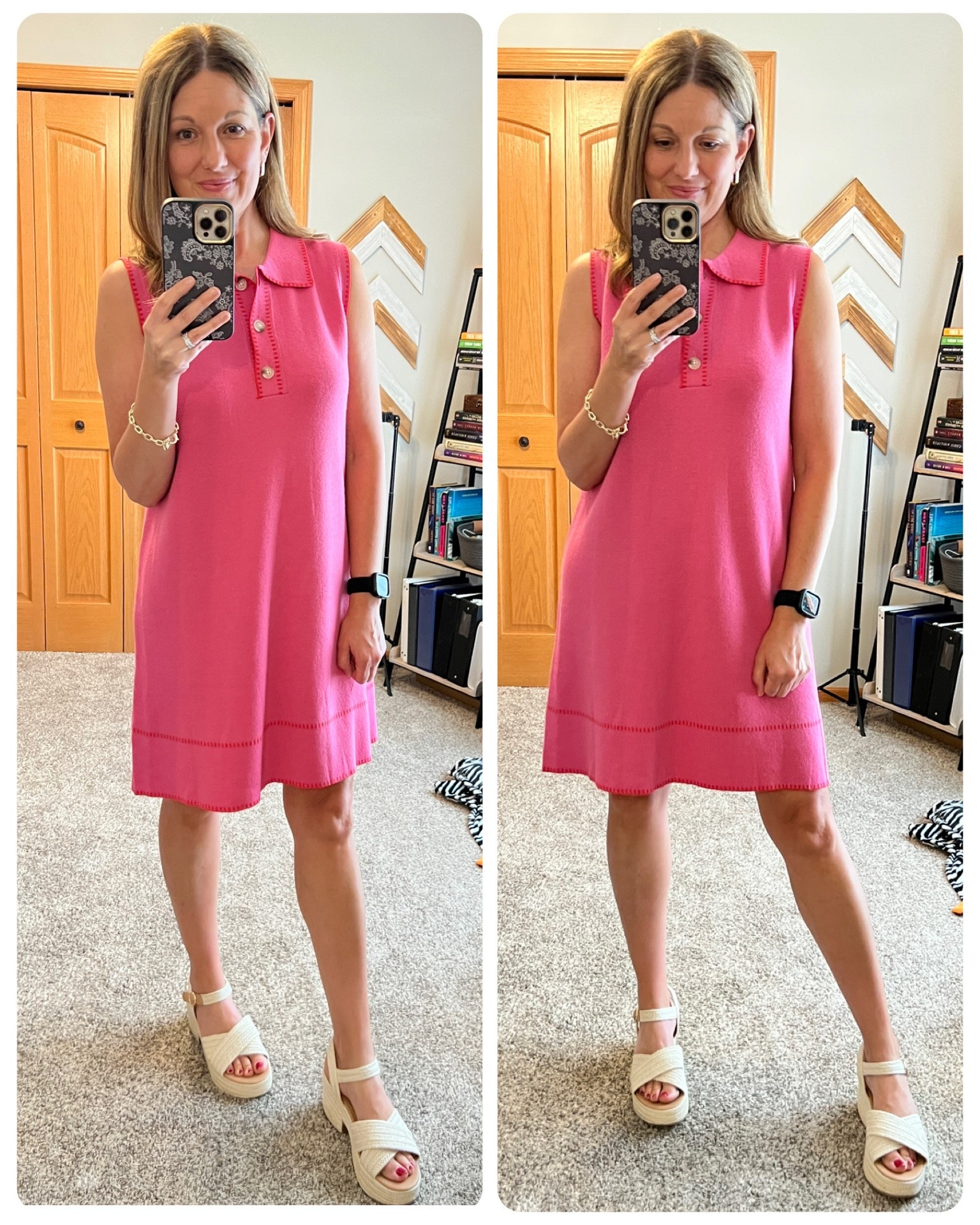 Easy summer dress! Add sandals to dress it up or wear it with tennies to dress it down! 

Comes in several color options! 

Fit tip 
Dress - tts, in size S 

Amazon | Summer Dress

#LTKOver40