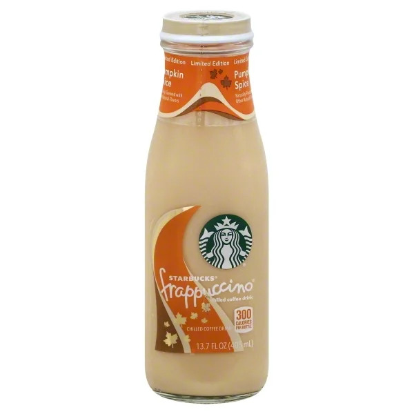 Starbucks Frappuccino Pumpkin Spice Chilled Coffee Drink, 13.7 Fl. Oz. | Walmart (US)