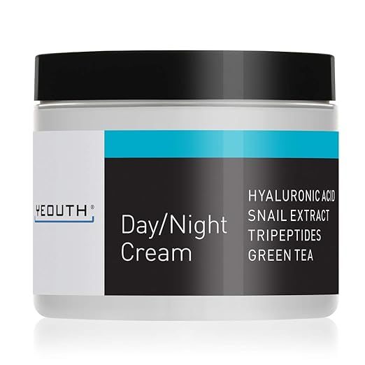 YEOUTH Day Night Moisturizer for Face with Snail Extract, Hyaluronic Acid, Green Tea, and Peptide... | Amazon (US)