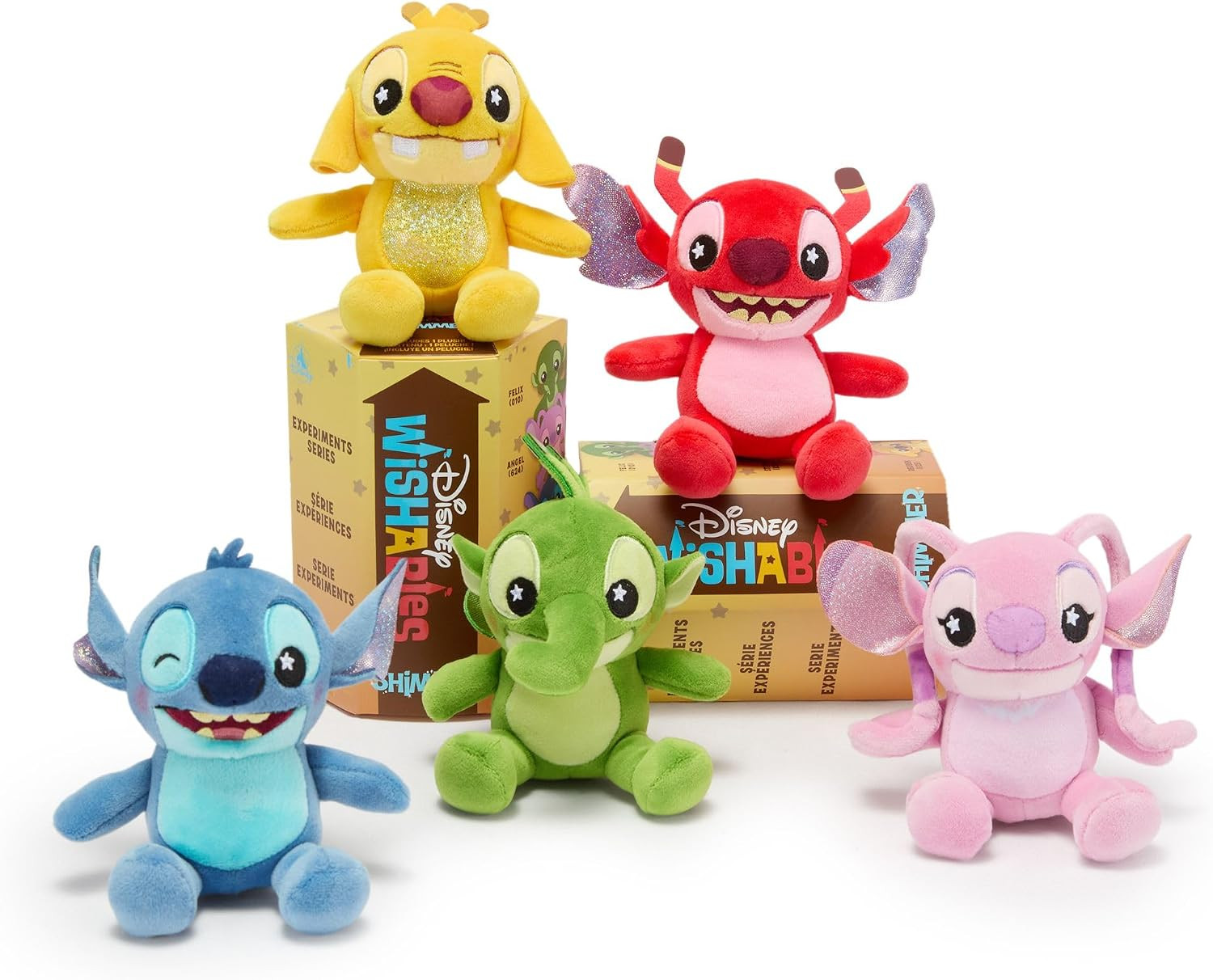 Disney Store Official Lilo & Stitch Wishables Shimmer Series - Disney Blind Box Plush - 5 Inch Mystery Toys with Detailed Micro Plush Sculpting & Accents (Contains 1 Mystery Plushy) | Amazon (US)