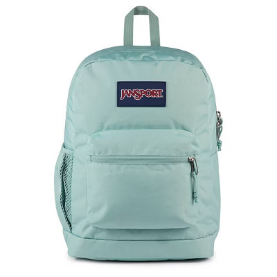 JanSport Cross Town Plus 17" Backpack - Faded Sage | Target