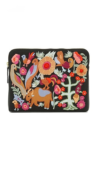 Lizzie Fortunato Folk Safari Clutch | Shopbop