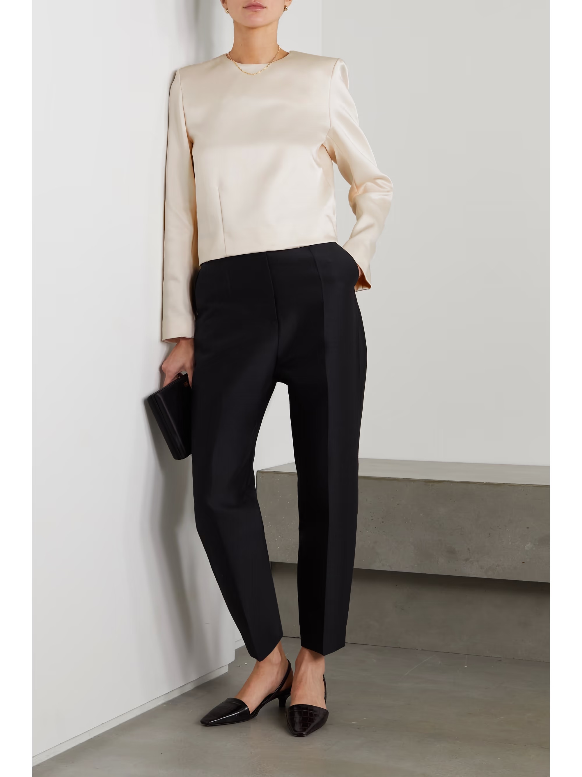 Satin blouse | NET-A-PORTER (US)