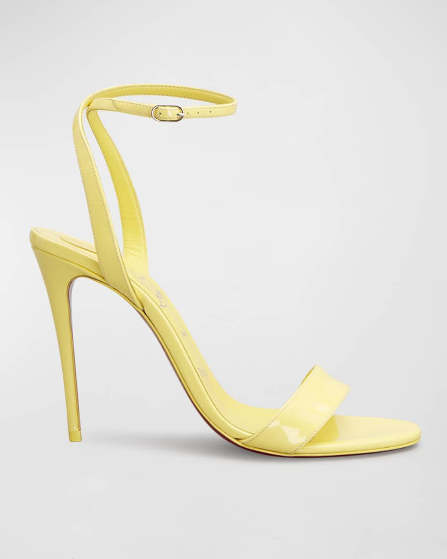 Christian Louboutin Loubigirl Ankle-Strap Red Sole Sandals | Neiman Marcus