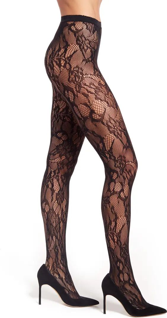 Lace Cutout Tights | Nordstrom