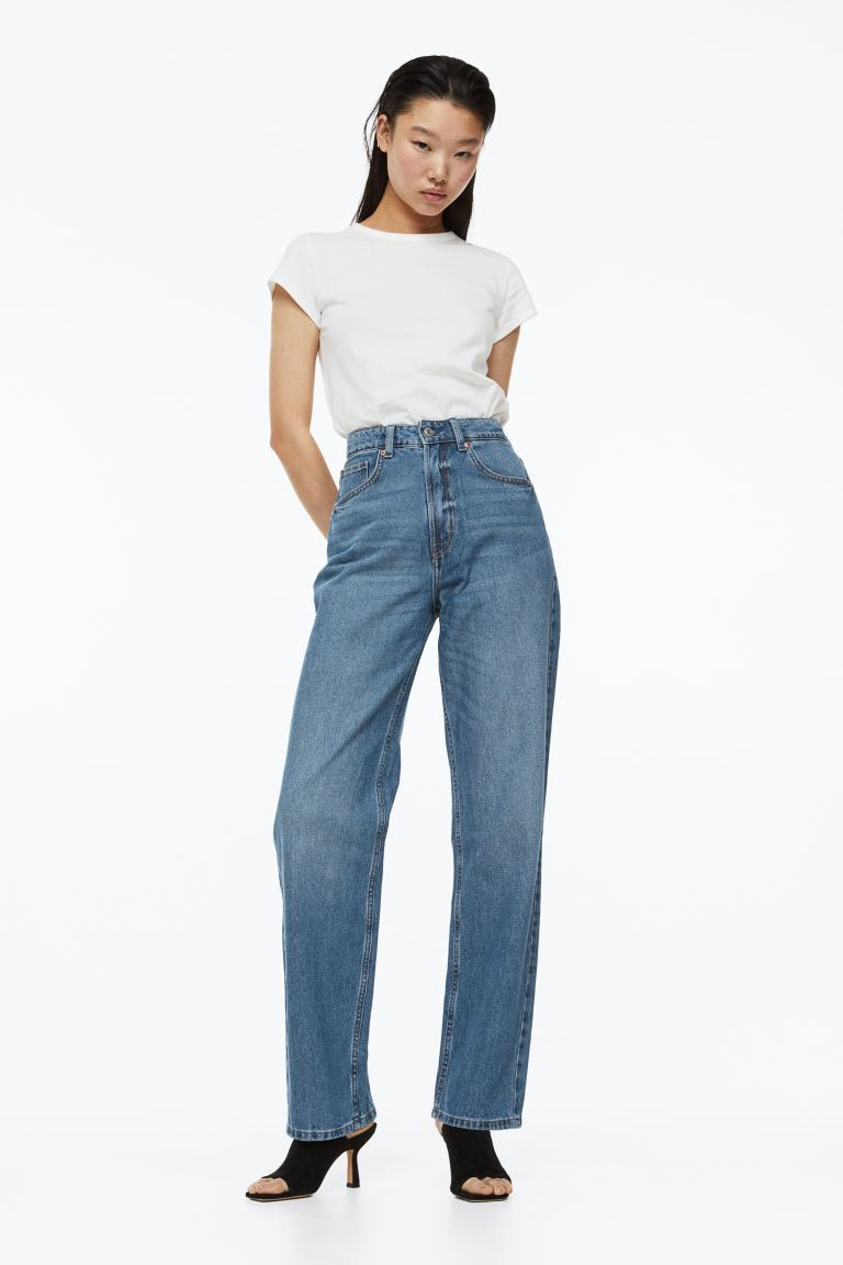 90s Straight High Jeans | H&M (US + CA)