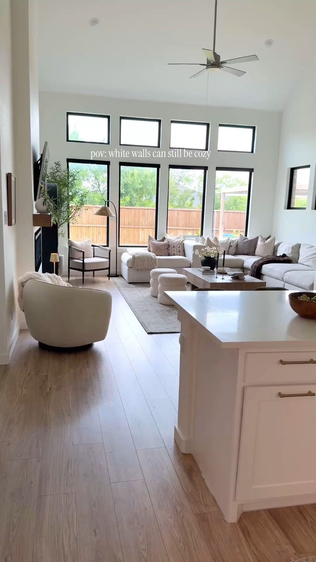 Neutral living room, cozy modern, modern organic, organic modern, modern traditional, neutral home, cozy modern, warm modern home decor

#LTKHome