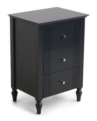 26in 3 Drawer Nightstand | Marshalls