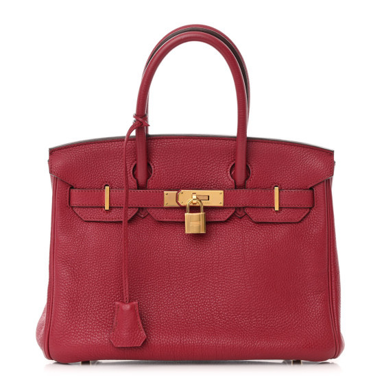 Hermes Togo Birkin 30 Rubis | FASHIONPHILE (US)