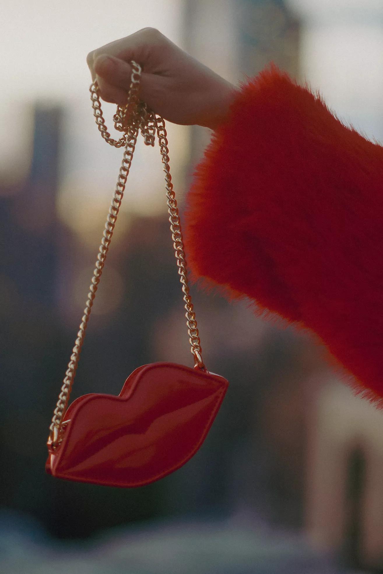 Shiraleah Lips Mini Crossbody Bag | Anthropologie (US)