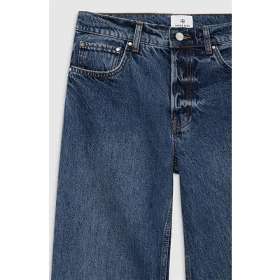ANINE BING Hugh Jean in Dark Indigo at Nordstrom, Size 29 | Nordstrom