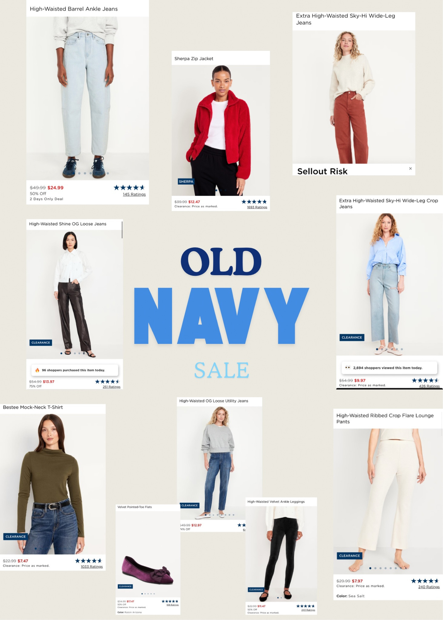 RUN!! Old navy is having an amazing sale with jeans under $10!! Make sure to check out these amazing deals!!

#LTKFindsUnder50 #LTKSaleAlert