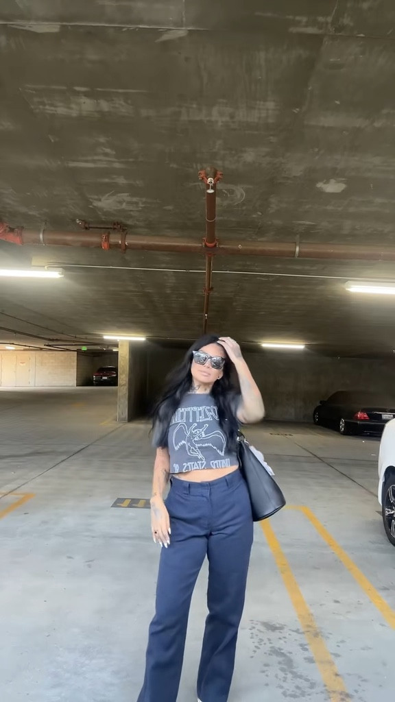 Cute laid back outfit. I personally cropped the T-shirtt

#LTKPetite #LTKWorkwear #LTKgrwm