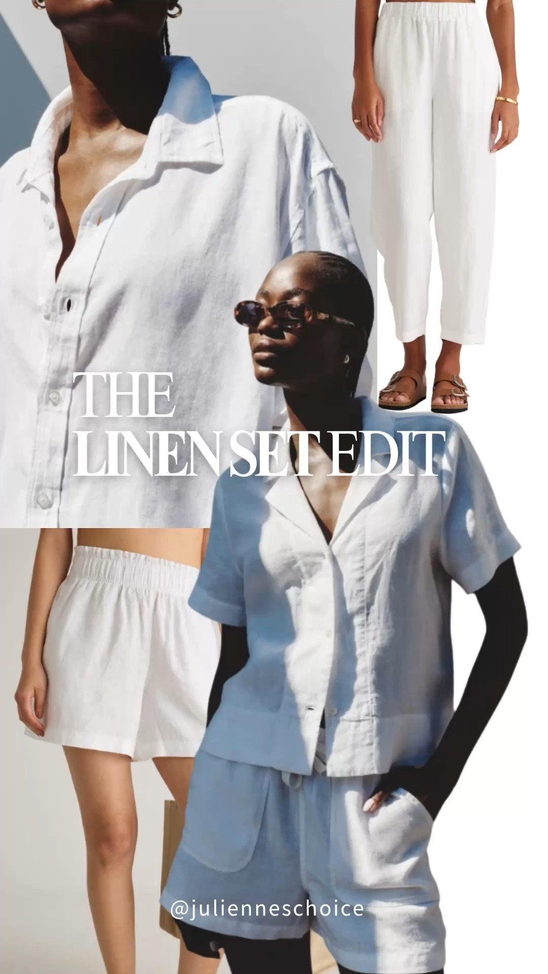 Linen matching sets make summer dressing so much easier.

Sharing timeless linen looks that feel relaxed, elegant, and endlessly wearable.✨julienneschoice

#LinenSet #MatchingSet #SummerStyle #ResortStyle #QuietLuxury

#LTKootd #LTKTravel #LTKSeasonal