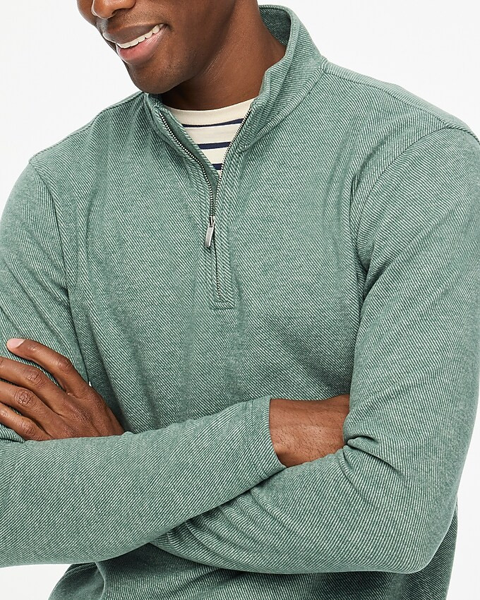Double-knit half-zip | J.Crew Factory