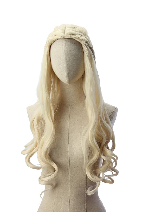 Cosplaywigs: Light wavy blonde Khaleesi Daenerys Targaryen Wig Inspired by Game of Thrones Costum... | Amazon (US)
