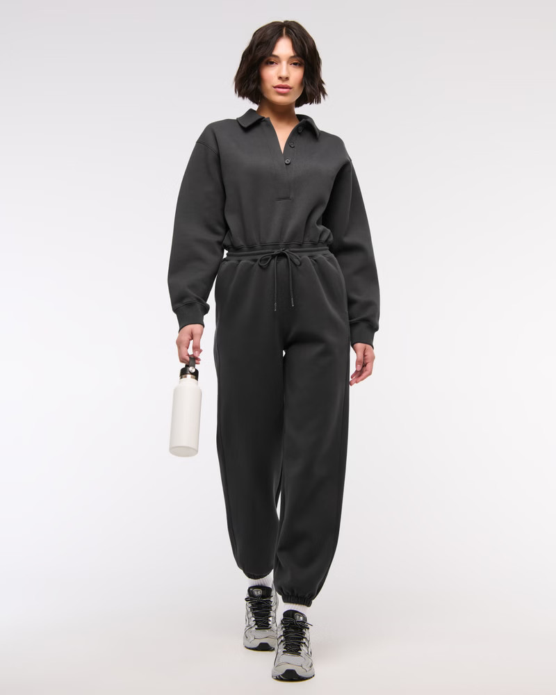 Women's YPB neoKNIT MAX Polo Jumpsuit | Women's Active | Abercrombie.com | Abercrombie & Fitch (US)