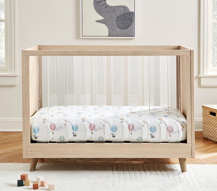 Sloan Acrylic Convertible Crib | Pottery Barn Kids