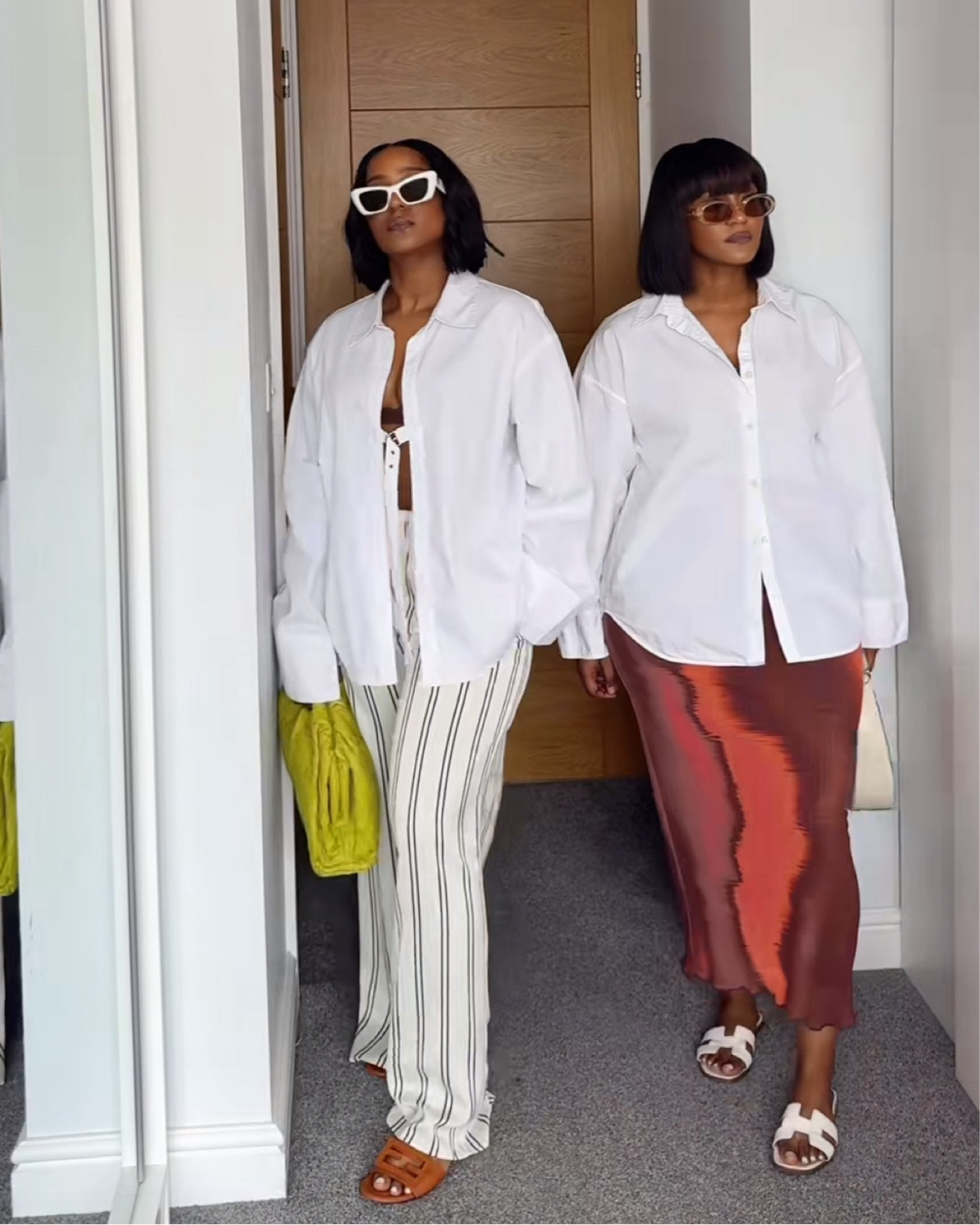 White button down
Summer outfit
Button down
Sandals
Striped trousers

#LTKstyletip #LTKsummer #LTKcurves