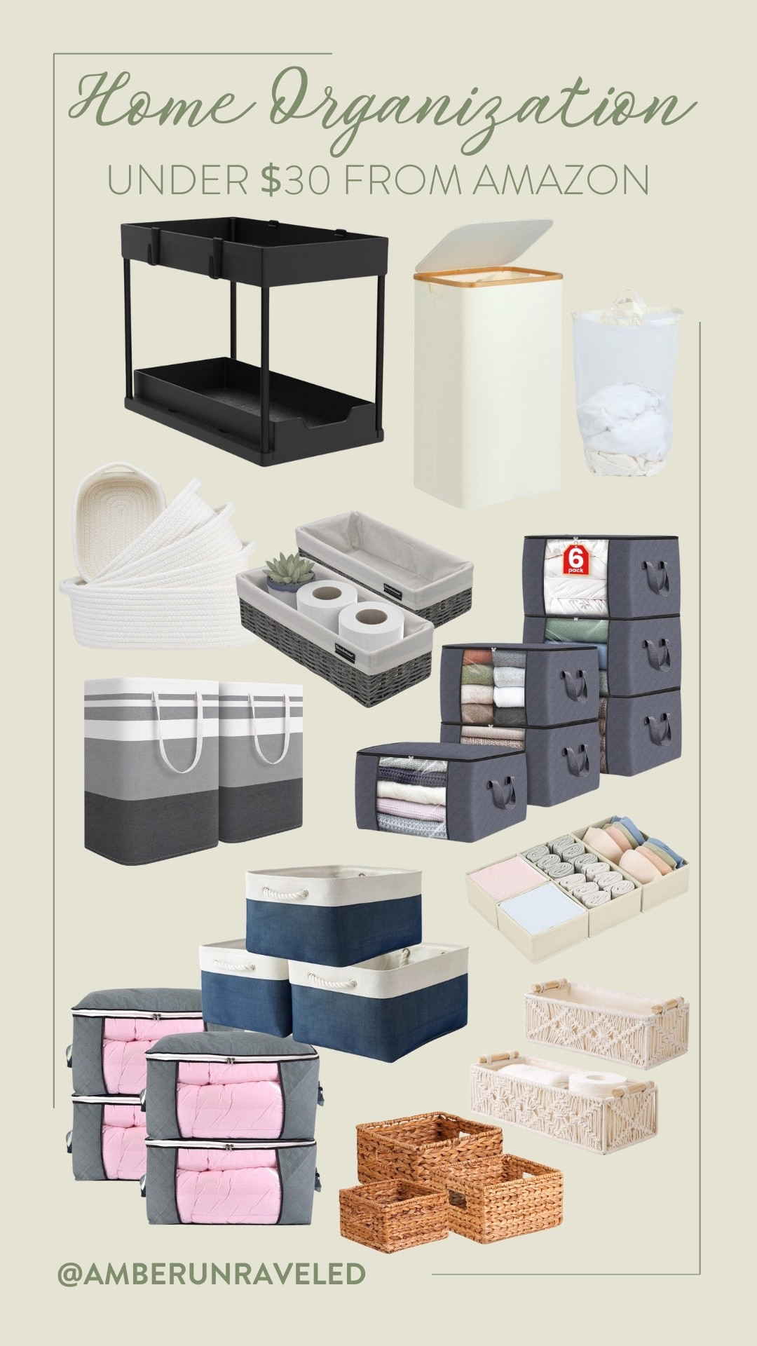 Excited to bring some order to the chaos in my home thanks to these under $30 Amazon finds! Fix the clutter and grab these organizational must-haves for your cabinets, drawers, and shelves.

laundry room, storage tips, motherhood, organization hacks

#LTKHome #LTKSeasonal #LTKFindsUnder100